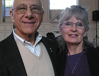 Janet Pfeiffer with Dr. Bernie Siegel